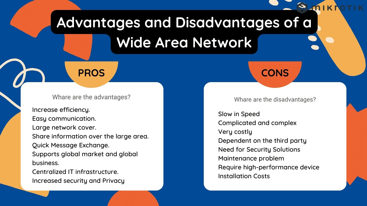 Ưu điểm và nhược điểm của mạng WAN