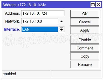 Cấu hình Bridge Interface trên Router Mikrotik 2