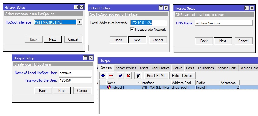 Wifi Marketing với Router Mikrotik 2